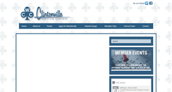 Desktop Screenshot of clintonvillewomansclub.org